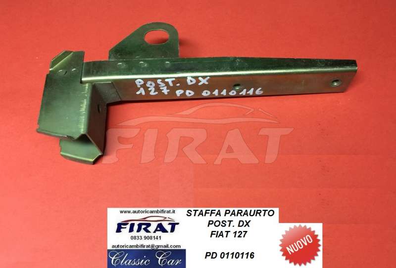 STAFFA PARAURTO FIAT 127 POST.DX (0110116)